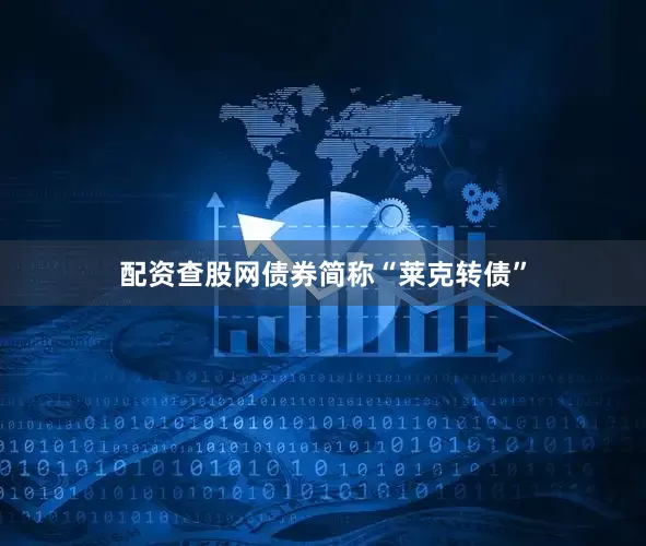 配资查股网债券简称“莱克转债”
